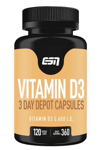 ESN Vitamin D3 120 Kapsel