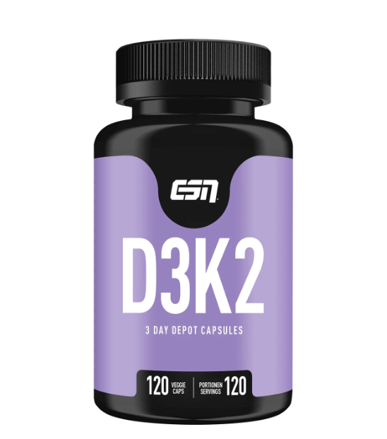 ESN Vitamin D3 + K2 120 Kapsel